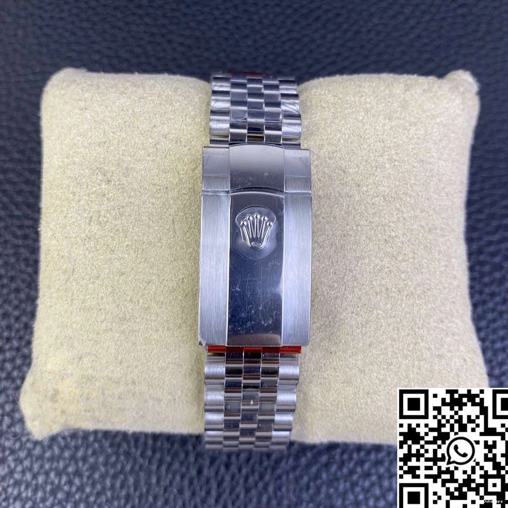 Hourmarker M126234 Clean Datejust 36MM Motif Steel Blue Factory Diamond Stainless Dial Rolex 0430